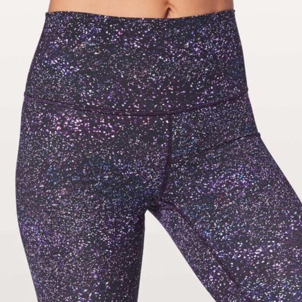 Lululemon Wunder Under Hi-Rise Tight 28" Crystalline Multi Speckled Galaxy